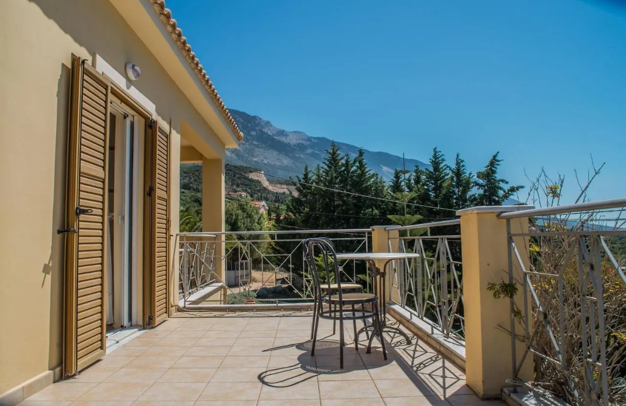 Villa Ammnoy Luxury Villa With Pool In Quiet Location, Near To Beach, Tavernas And Shops 0*, Lourdata (Kefalonia)
